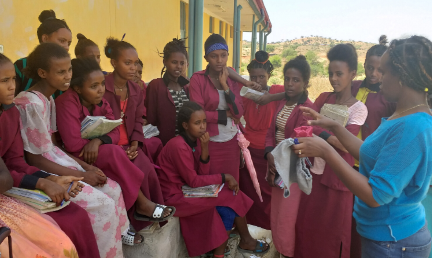 Supporting education and literacy for girls in Ethiopia