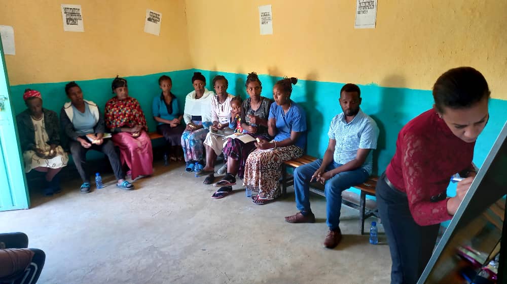 Volunteers and mentors working together to support communities